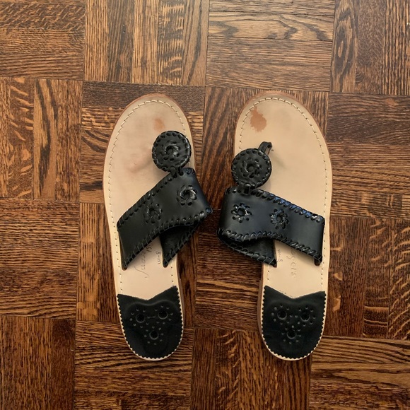 Jack Rogers Palm Beach Flat Sandals - Picture 2 of 7